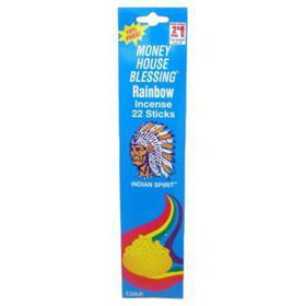 Indian Spirit Rainbow Incense 22 Sticks Case Pack 144