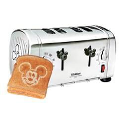 4 Slice Mickey Toaster
