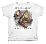 It's All About Softball T-Shirt (White)