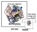 It's All About Running T-Shirt (White)