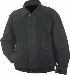 MENS Black Suede Jacket XL