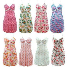 One Piece Chemise w/Lace and Bow Case Pack 48piece 