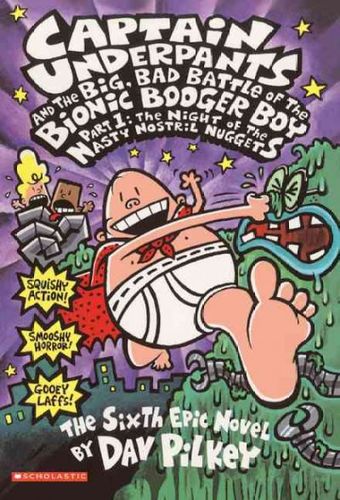 Captain Underpants and the Big, Bad Battle of the Bionic Booger Boycaptain 