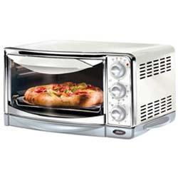 6 Slice Toaster Oven- White