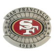 Oversized NFL Buckle - San Francisco 49ers