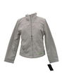 Women's Boa Fleece-Lined Polyurethane Jacket
