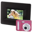 Polaroid 6 inch digital frame and 8 MP Digital Camera Pink(refurbished)