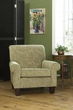 Upholstered Oxford Club Chair