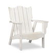 Adirondack chair- Beach White w/Khaki Glaze