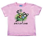 Girl's Got Game Soccer Youth Size T-Shirt (Pink)