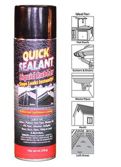 Quick Sealant Liquid Rubber Spray - Largeleak 