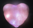 Light Up LED Pillow - Heart