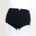 Lacework Pregnant women's Soft Underwear Black Cotton