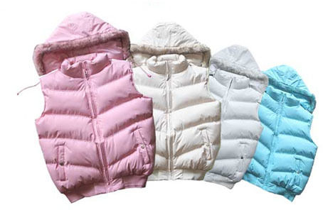 Ladies Winter Vest with Removable Hood Case Pack 30