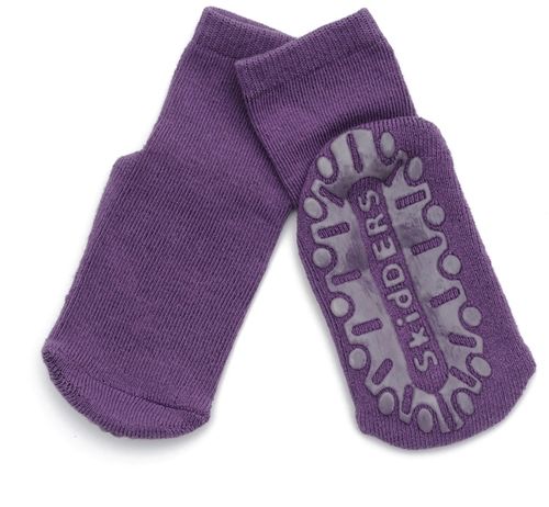 Purple Crystal Grip Socks Case Pack 48