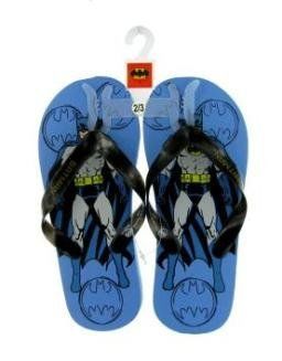 Batman Flip Flop Slippers Color: Blue Size: 23