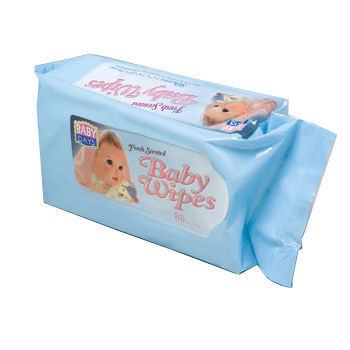 BABY WIPES-80 SHEETS RECLOSEABLE Case Pack 24