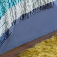 Colorful Sea Twin Bed Skirt