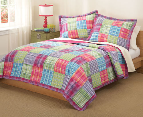Kelsey Pink King Quilt with 2 Shams