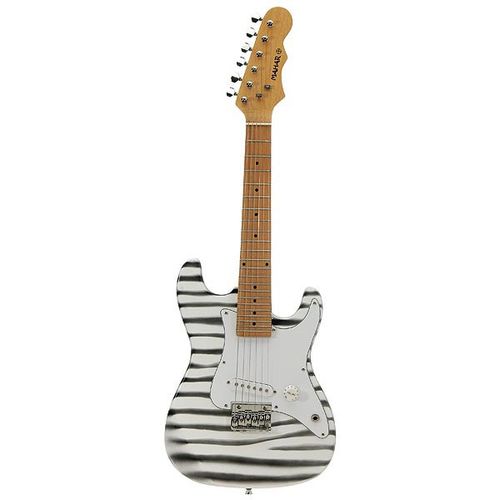31"" Zebra Paint Electric Guitar Case Pack 6