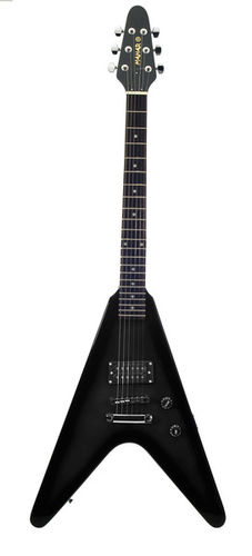 44"" Black Flying V Guitar Case Pack 6