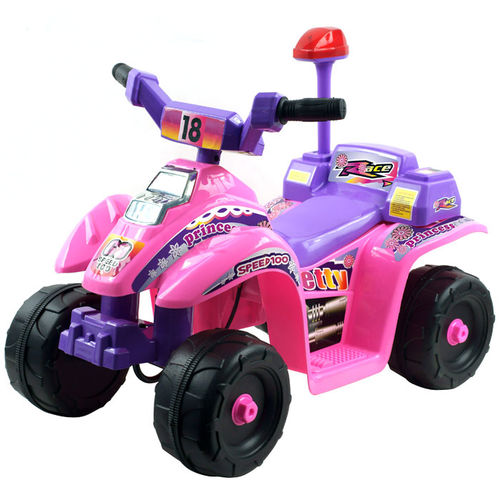 Lil' Rider? Princess 4 Wheel Mini ATV - Pink/Purple