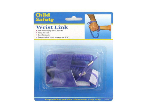 Child safety wrist link
