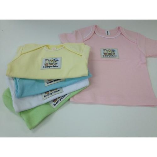 Assorted Baby Tees with Logo Patch- 6-12 Months Case Pack 12