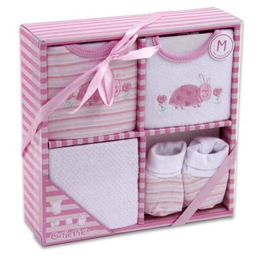 Baby Gift Set 4 Piece Lady Bug Case Pack 12