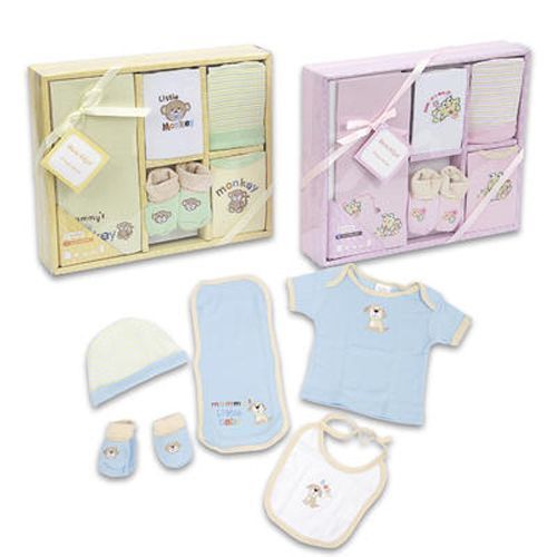 Bay Gift Set 5 Piece With Booties Assorted Case Pack 12