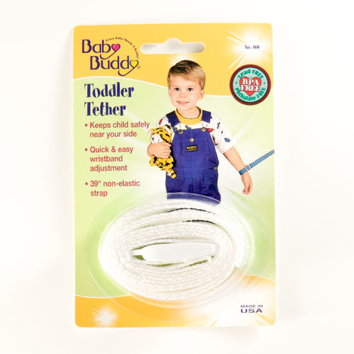 Toddler Tether White Case Pack 12