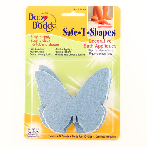 BB Safe-T-Shapes Bath Appliques - Butterflies Case Pack 18