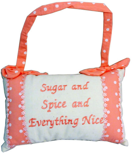 Sugar & Spice & Everything Nice Hanging Deco Pillow Case Pack 12