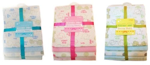 Baby Receiving Blanket, 4 Pack-Case Pack 72 Packs Case Pack 72