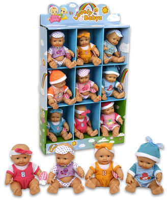 9.5"" Baby Love Doll In Display Box Case Pack 36
