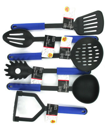 6 Assorted Nylon Kitchen Tools Case Pack 24