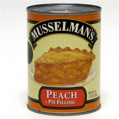 Musselman's Peach Pie Filling Case Pack 12