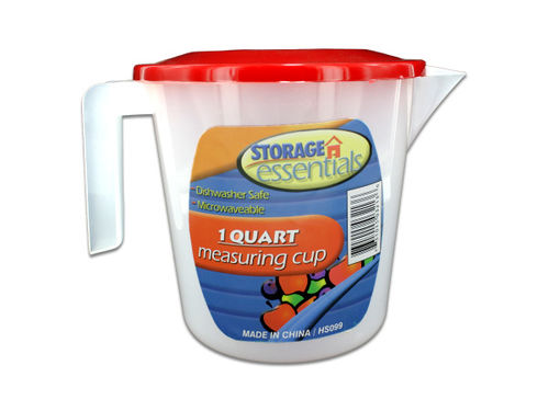 Measuring cup with lid