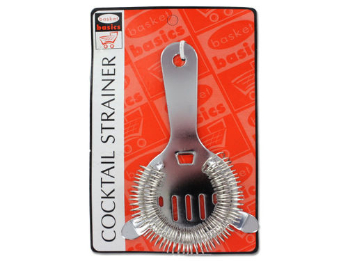 Metal cocktail strainer