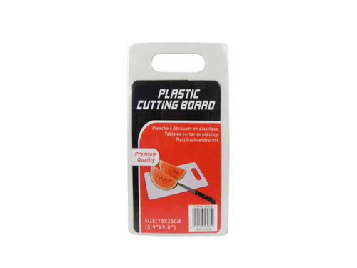 Plastic cutting board, 6&quot; x 10&quot;