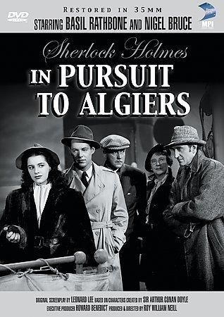 SHERLOCK H-& THE PURSUIT TO ALGIERS (DVD) (BASIL RATHBONE)