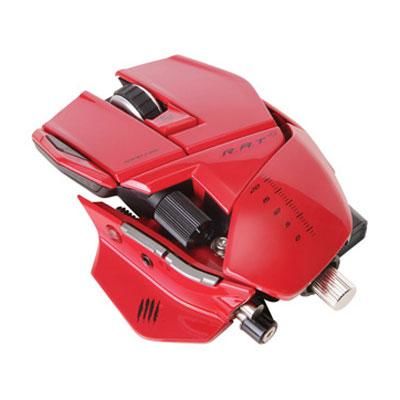 RAT9 2.4GHZ PC MAC Mouse Red