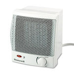Quick Heat 1500W Ceramic Heater, Plastic Case, 6 1/2w x 6 1/4d x 7 1/4h