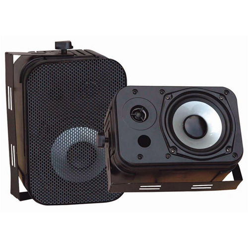 5.25"" Black 400-Watt Indoor/Outdoor Waterproof Speakers