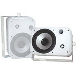 6.5"" White 500-Watt Indoor/Outdoor Waterproof Speakers