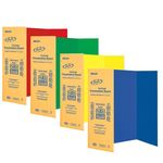 BAZIC 36"" X 48"" Assorted Color Tri-Fold Corrugated Case Pack 24