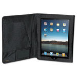 Nylon iPad Folio, 10.063 x 1.125 x 8.125, Black