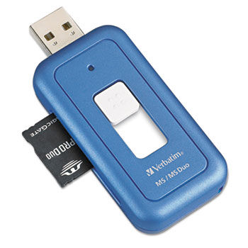 CameraMate Pocket Reader, MS/MS Pro Duo , Blue