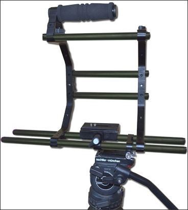 Proaim 9"" Camera Cage (9CTH-TMP) For DV / HDV / DSLR Cameras / Camcorders With Tripod Mounting Plate