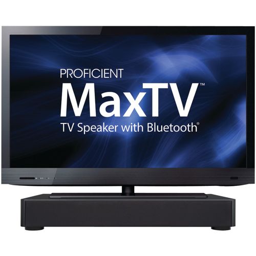 PROFICIENT AUDIO SYSTEMS PAS62015 MaxTV Plug & Play Amplified Tabletop Soundbar with Built-In Subwoofer